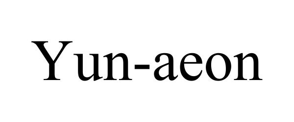 Trademark Logo YUN-AEON