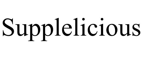 Trademark Logo SUPPLELICIOUS