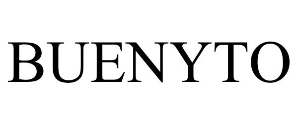 Trademark Logo BUENYTO