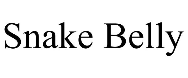 Trademark Logo SNAKE BELLY