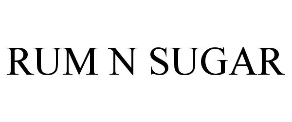 Trademark Logo RUM N SUGAR