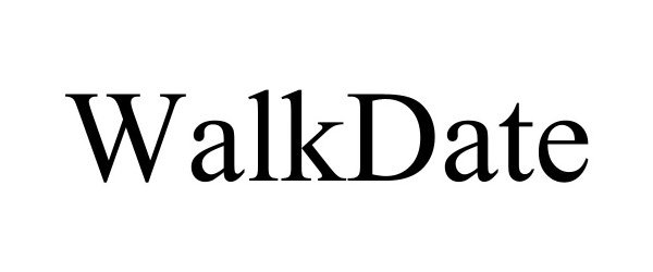 Trademark Logo WALKDATE