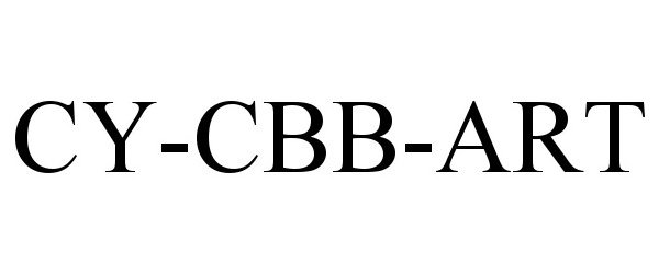 Trademark Logo CY-CBB-ART