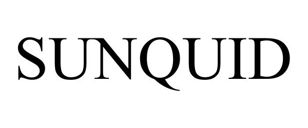 Trademark Logo SUNQUID