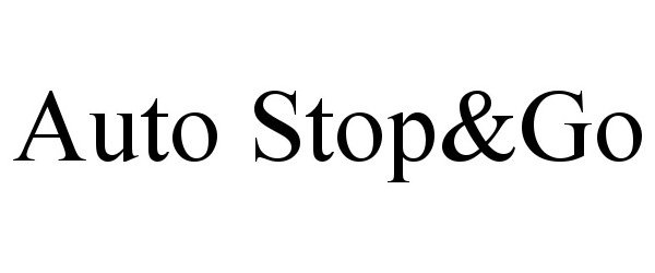  AUTO STOP&amp;GO