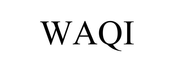 Trademark Logo WAQI