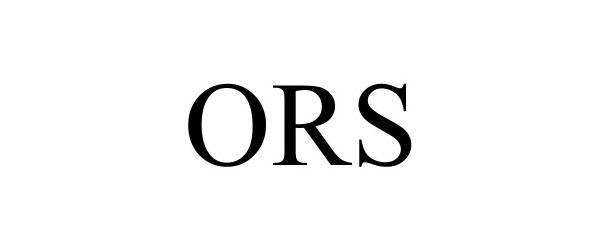 Trademark Logo ORS