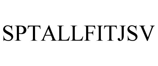 Trademark Logo SPTALLFITJSV