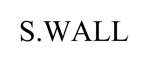Trademark Logo S.WALL