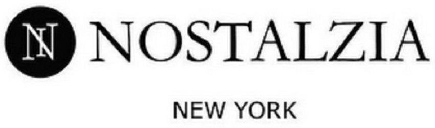 Trademark Logo NI NOSTALZIA NEW YORK