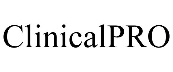 CLINICALPRO