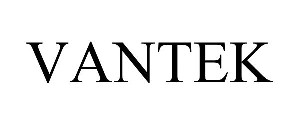 Trademark Logo VANTEK
