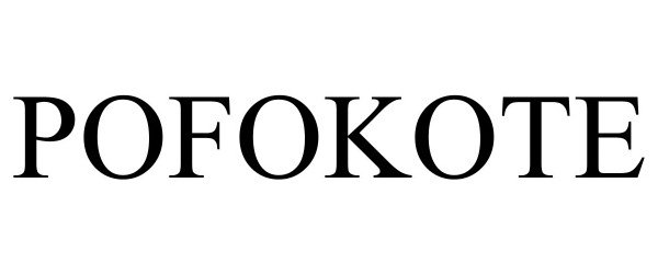 Trademark Logo POFOKOTE