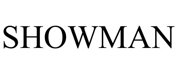 Trademark Logo SHOWMAN