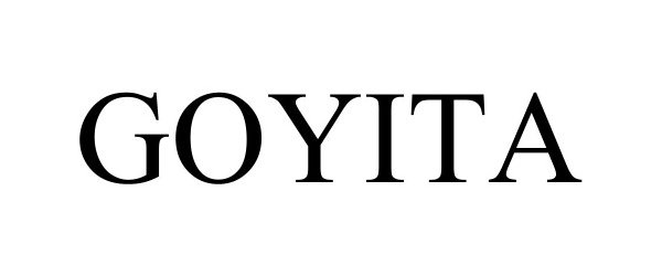 Trademark Logo GOYITA
