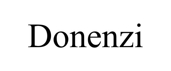 Trademark Logo DONENZI