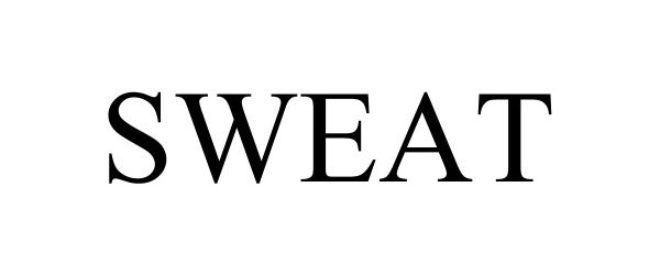 Trademark Logo SWEAT