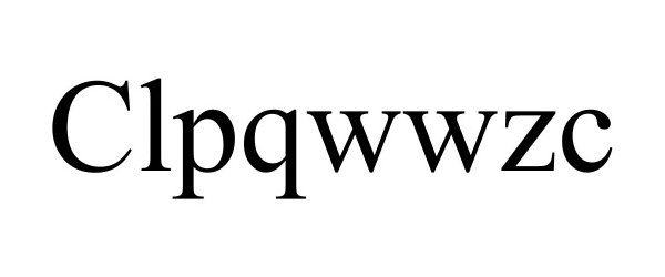 Trademark Logo CLPQWWZC