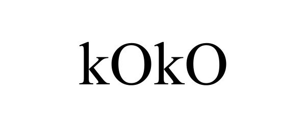 Trademark Logo KOKO