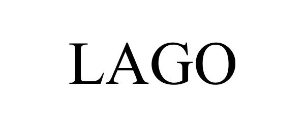 Trademark Logo LAGO