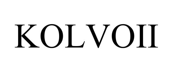  KOLVOII