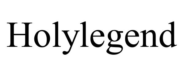 Trademark Logo HOLYLEGEND