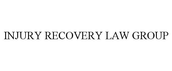 Trademark Logo INJURY RECOVERY LAW GROUP