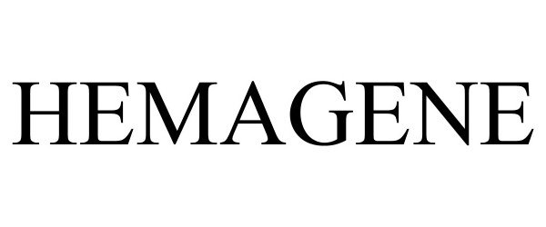 Trademark Logo HEMAGENE