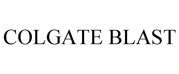 Trademark Logo COLGATE BLAST