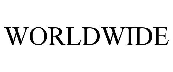 Trademark Logo WORLDWIDE