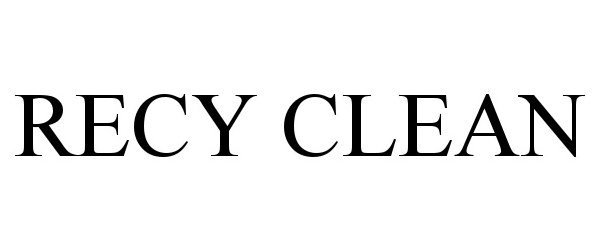  RECY CLEAN
