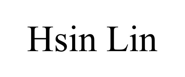  HSIN LIN