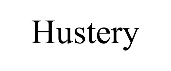 Trademark Logo HUSTERY