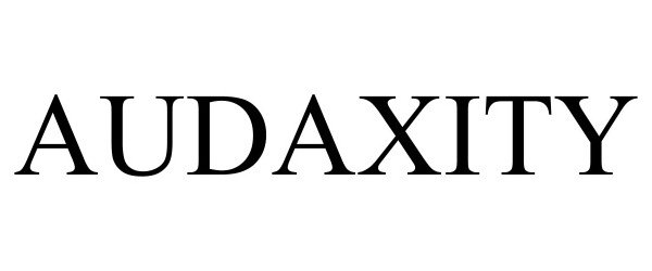Trademark Logo AUDAXITY