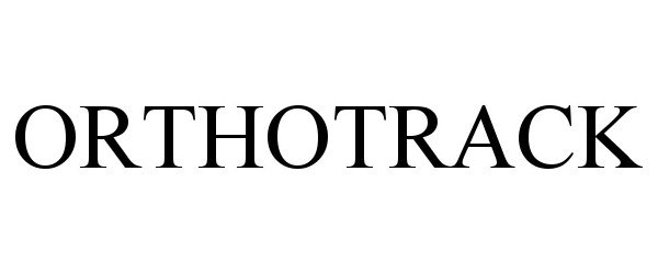 Trademark Logo ORTHOTRACK