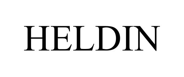 Trademark Logo HELDIN