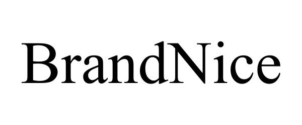 Trademark Logo BRANDNICE