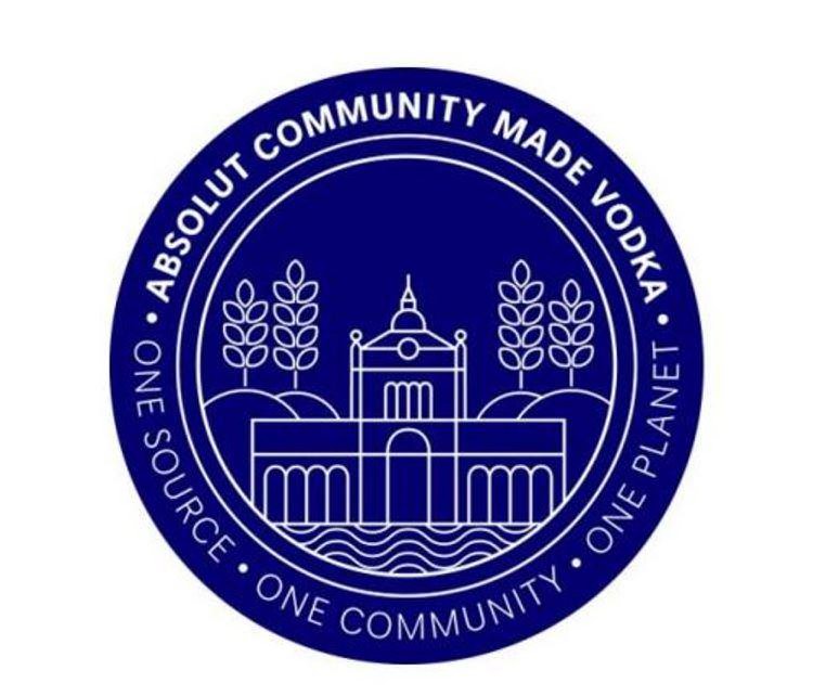 Trademark Logo ABSOLUT COMMUNITY MADE VODKA ONE SOURCE ONE COMMUNITY ONE PLANET