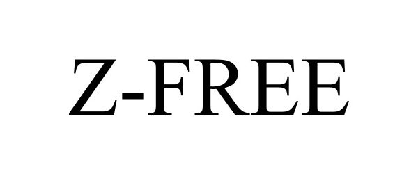Trademark Logo Z-FREE