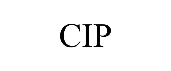 Trademark Logo CIP