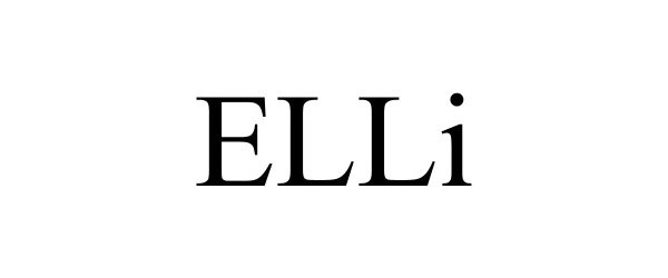 Trademark Logo ELLI