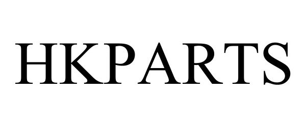 Trademark Logo HKPARTS