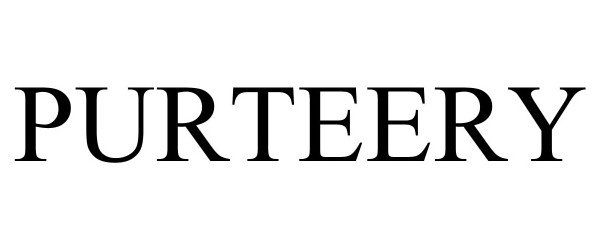 Trademark Logo PURTEERY