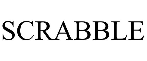 Trademark Logo SCRABBLE