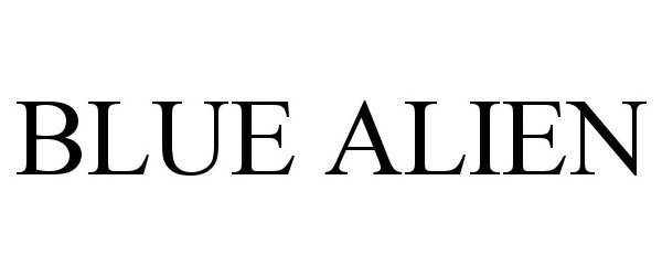 Trademark Logo BLUE ALIEN