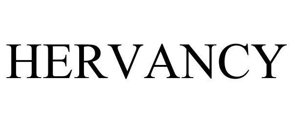 Trademark Logo HERVANCY