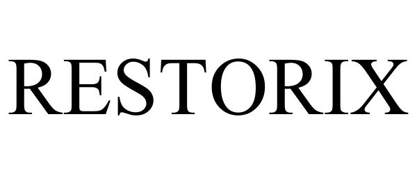 Trademark Logo RESTORIX