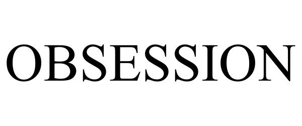 Trademark Logo OBSESSION