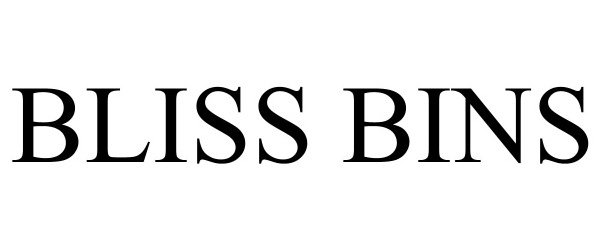 BLISS BINS - Maple and Lark LLC Trademark Registration