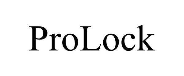 Trademark Logo PROLOCK